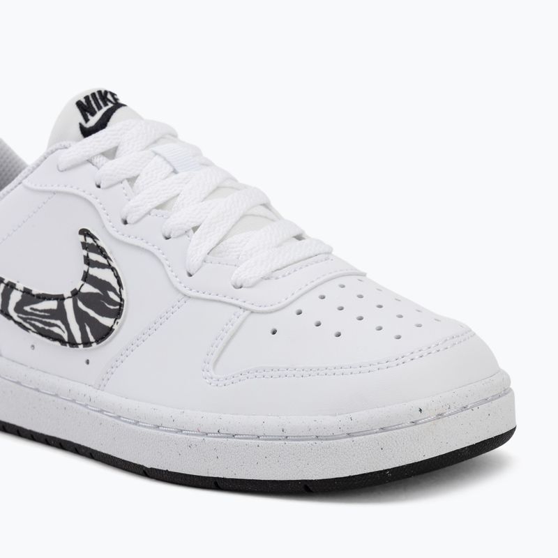 Взуття Nike Court Borough Low біло-чорне 7