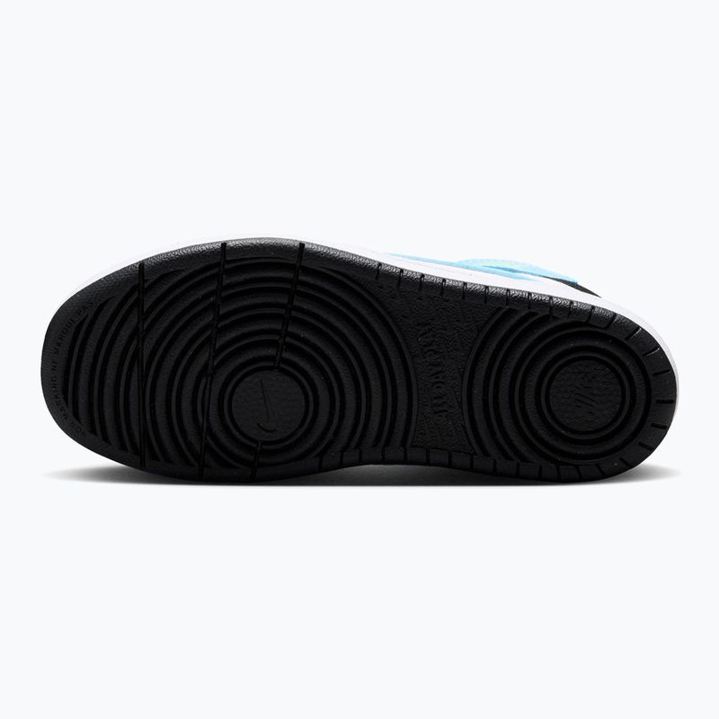 Взуття дитяче Nike Court Borough Mid 2 white/black/arctic green/football blue 3