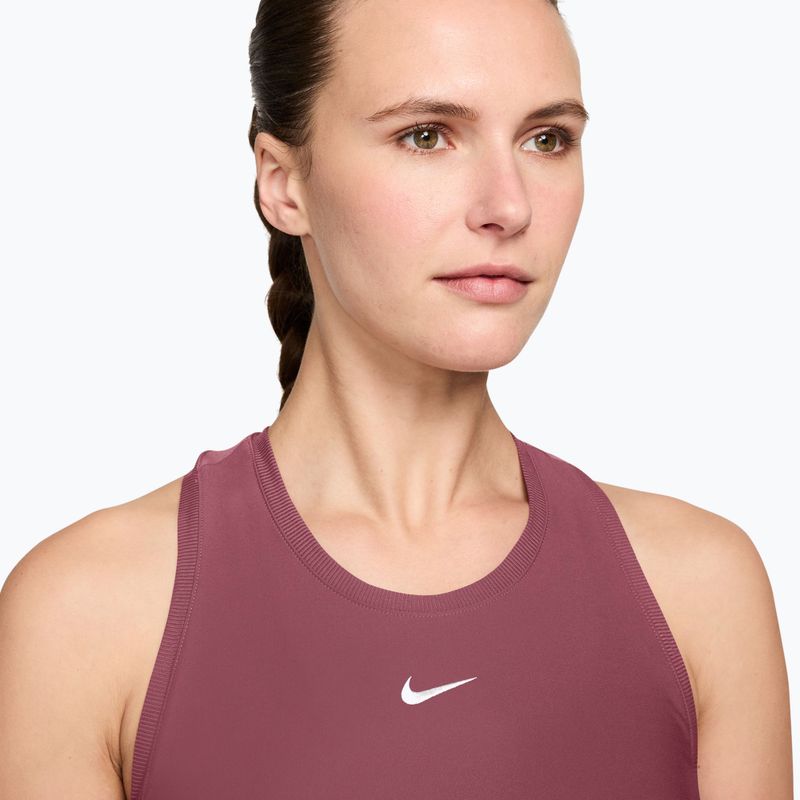 Футболка для тенісу жіноча Nike Victory Pink Smoke/White 3
