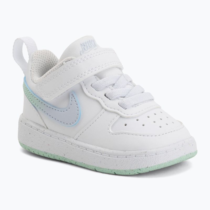 Взуття дитяче Nike Court Borough Low white/football grey/arctic green 6
