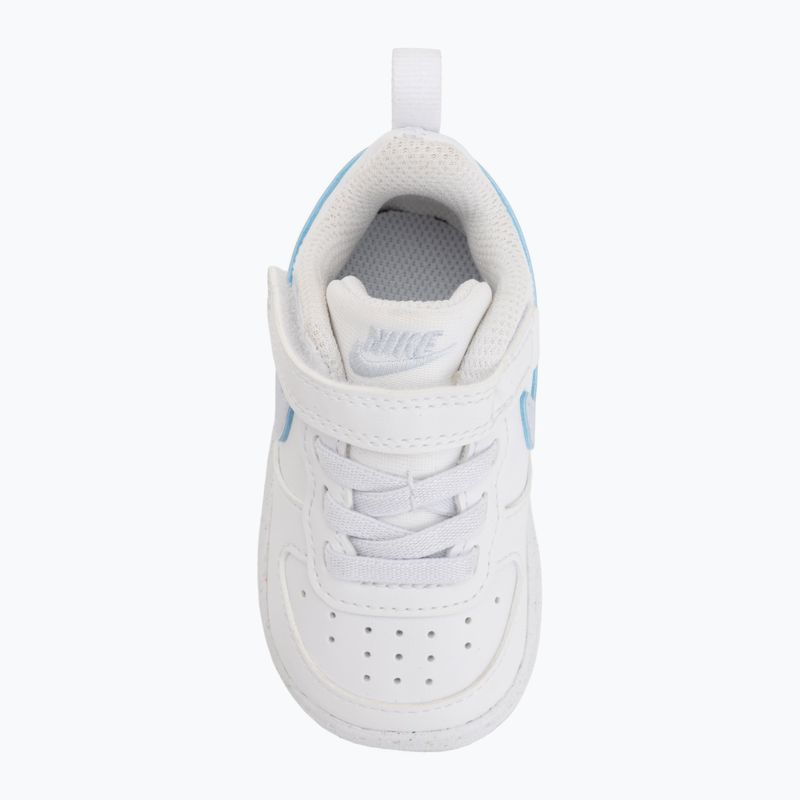 Взуття дитяче Nike Court Borough Low white/football grey/arctic green 10
