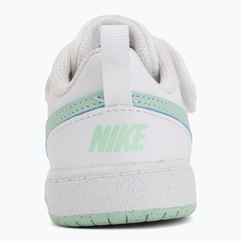Взуття дитяче Nike Court Borough Low white/football grey/arctic green 11