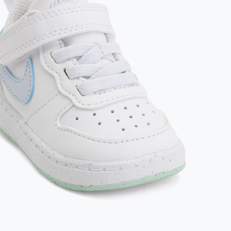 Взуття дитяче Nike Court Borough Low white/football grey/arctic green 12