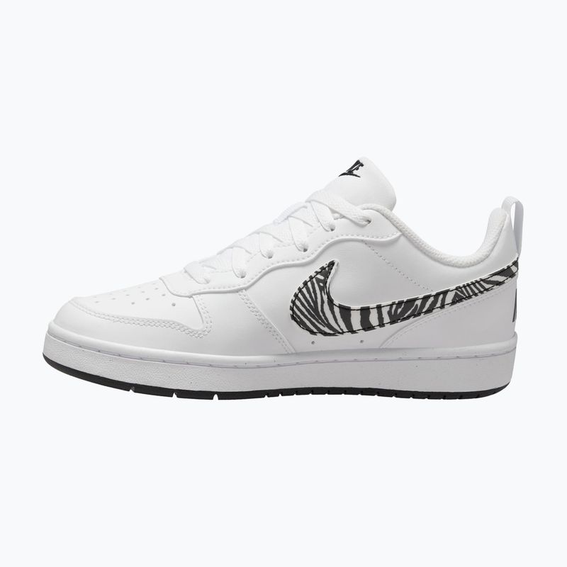 Взуття Nike Court Borough Low біло-чорне 9