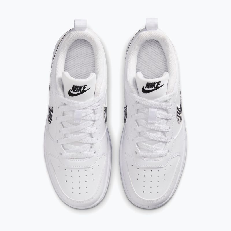 Взуття Nike Court Borough Low біло-чорне 13