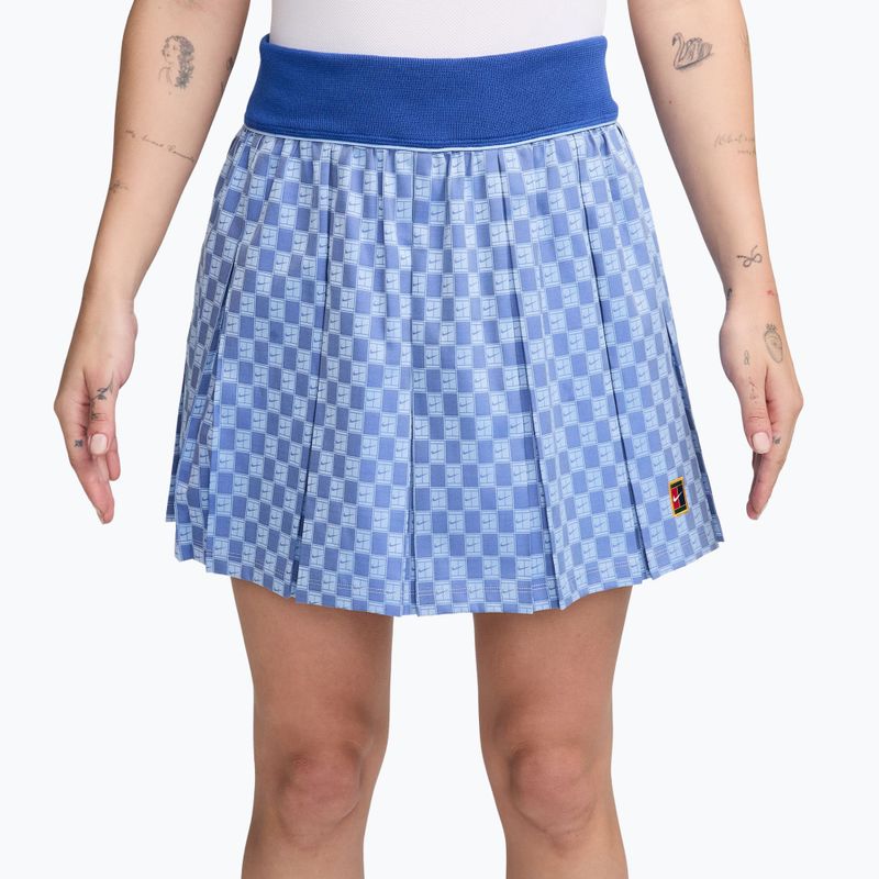 Спідниця тенісна Nike Court Collection High-Waisted aluminum