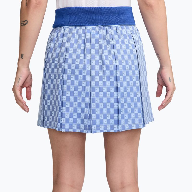 Спідниця тенісна Nike Court Collection High-Waisted aluminum 2