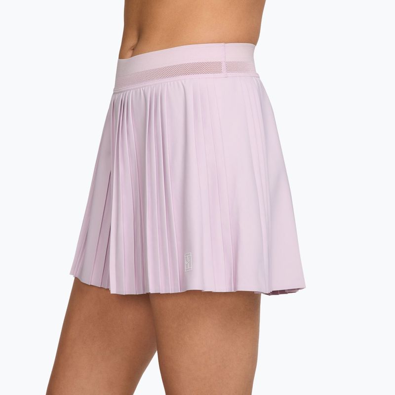 Спідниця тенісна Nike Court Dri-Fit Advantage Pleated bleached lilac/white 3