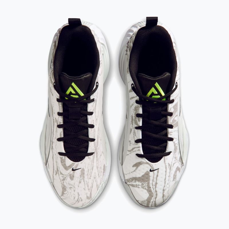 Кросівки для баскетболу чоловічі Nike Giannis Immortality 5 white/off white/metallic silver 4