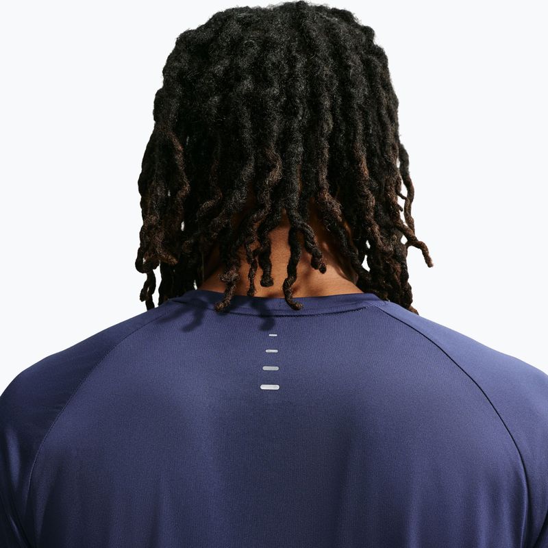 Лонгслів для бігу чоловічий Nike Stride Dri-Fit ADV Midnight Navy 5