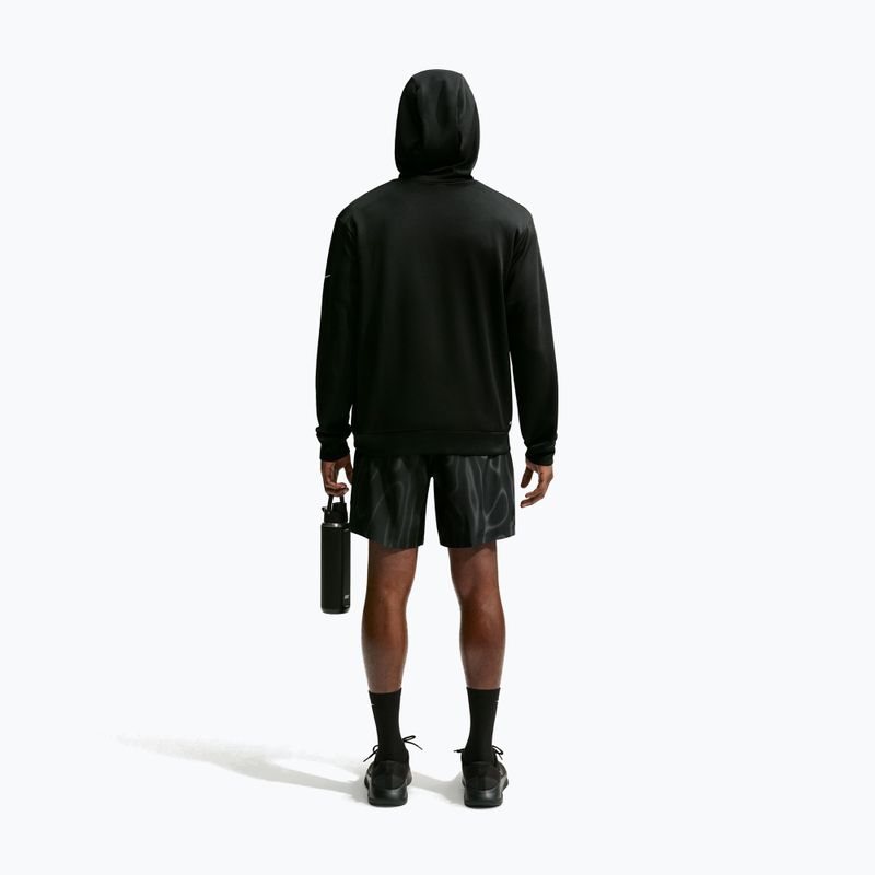 Кофта тренувальна чоловіча Nike Dri-FIT UV Pullover Hoodie black/white 2