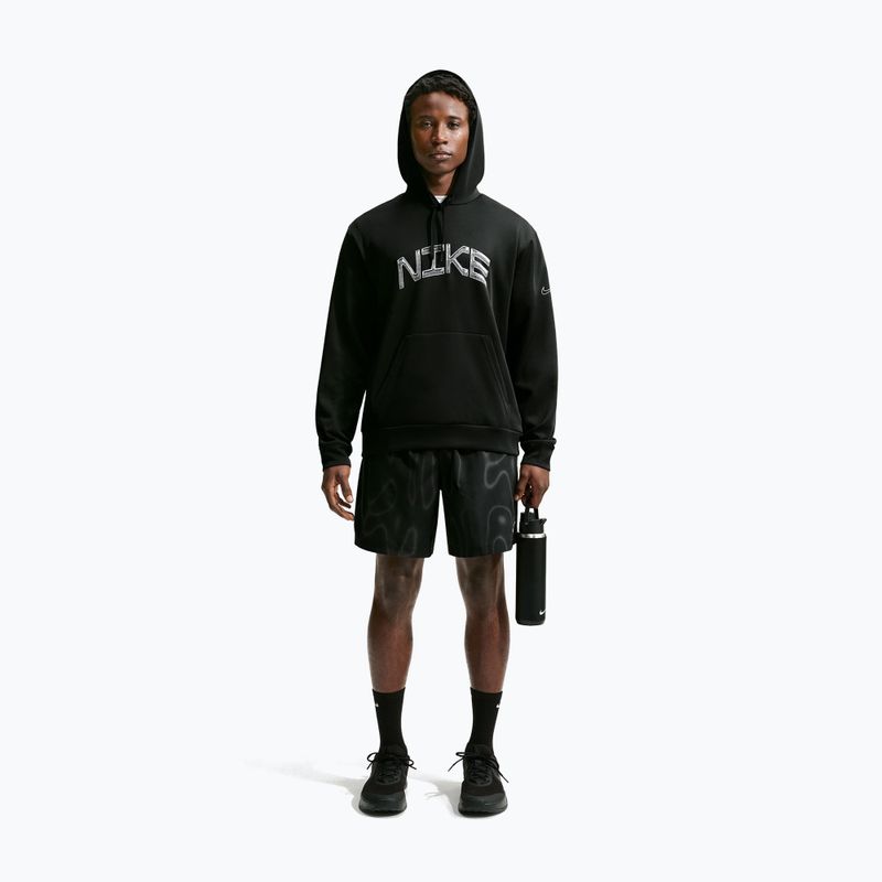 Кофта тренувальна чоловіча Nike Dri-FIT UV Pullover Hoodie black/white 7