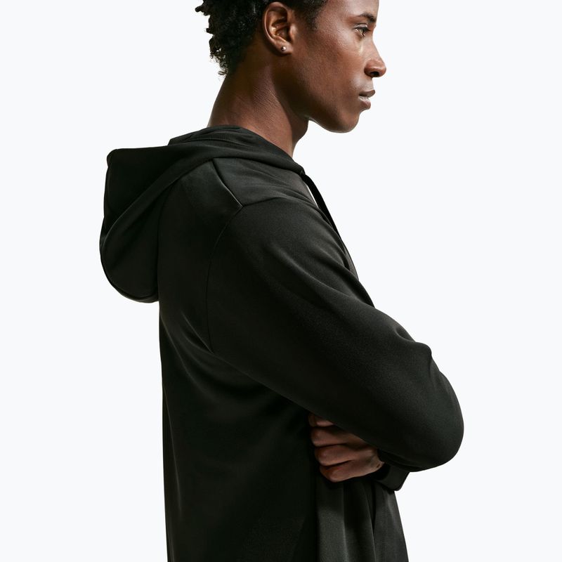 Кофта тренувальна чоловіча Nike Dri-FIT UV Pullover Hoodie black/white 4