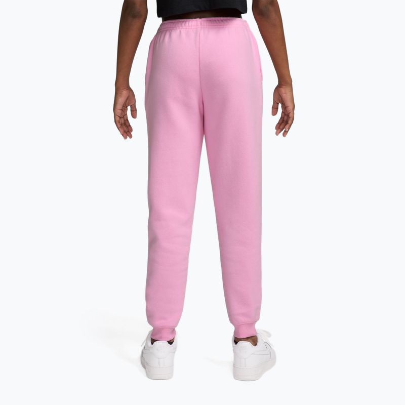 Штани дитячі Nike Sportswear Studio pink rise/white 2
