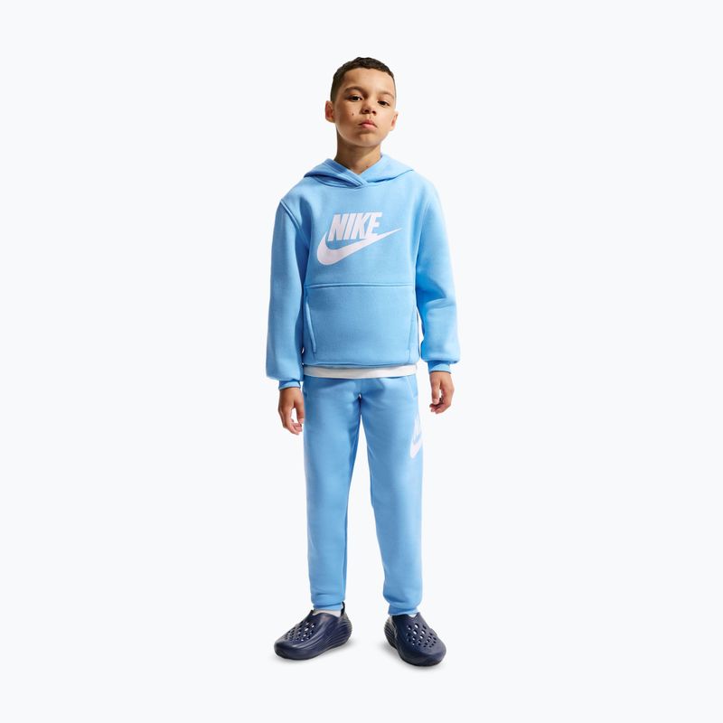Штани дитячі Nike Club Fleece football blue/white 2