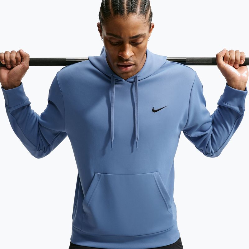 Кофта тренувальна чоловіча Nike Flex indigo storm/indigo storm/black 3