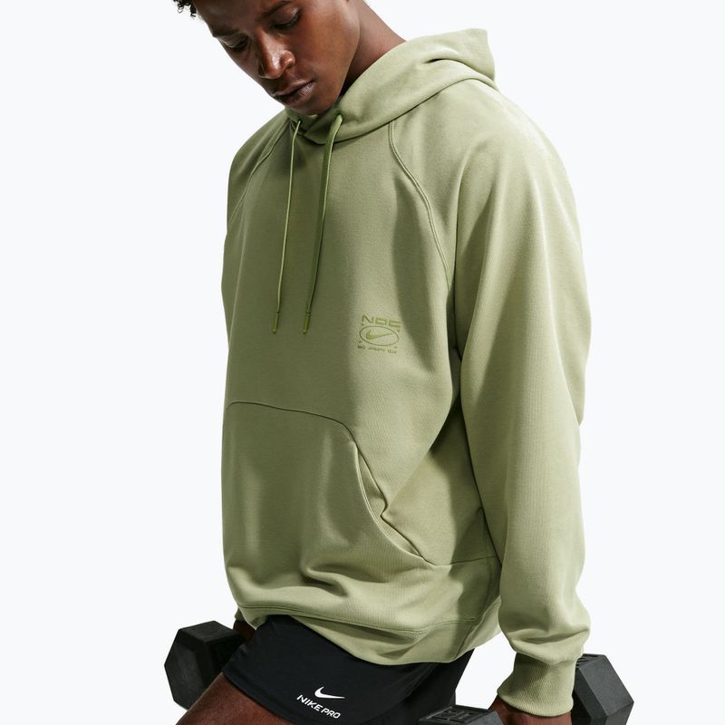 Кофта тренувальна чоловіча Nike N.A.C. dusty olive/dusty olive 5