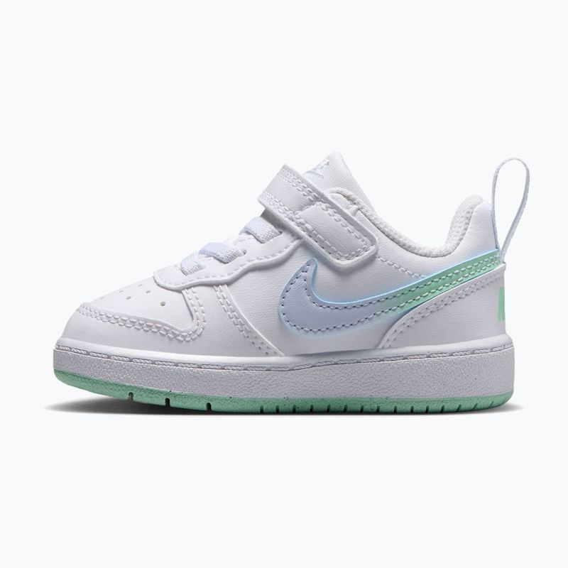 Взуття дитяче Nike Court Borough Low white/football grey/arctic green 2