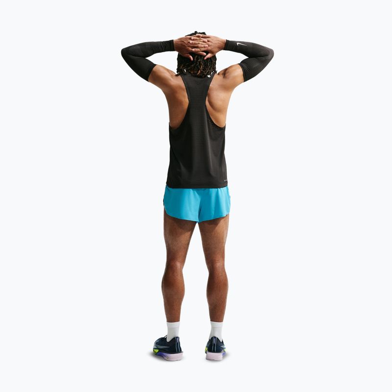 Шорти для бігу чоловічі Nike AeroSwift light current blue/black 3