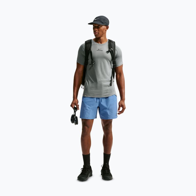 Шорти для тренувань чоловічі Nike Pro Training indigo storm/indigo storm/black 2