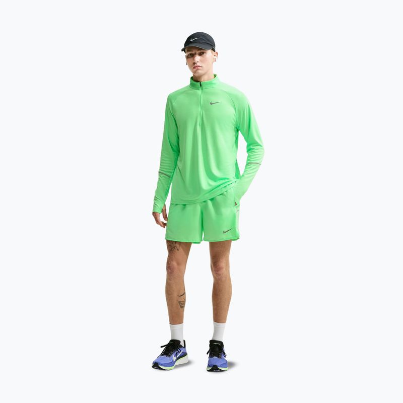 Шорти для бігу чоловічі Nike Miler illusion green 2