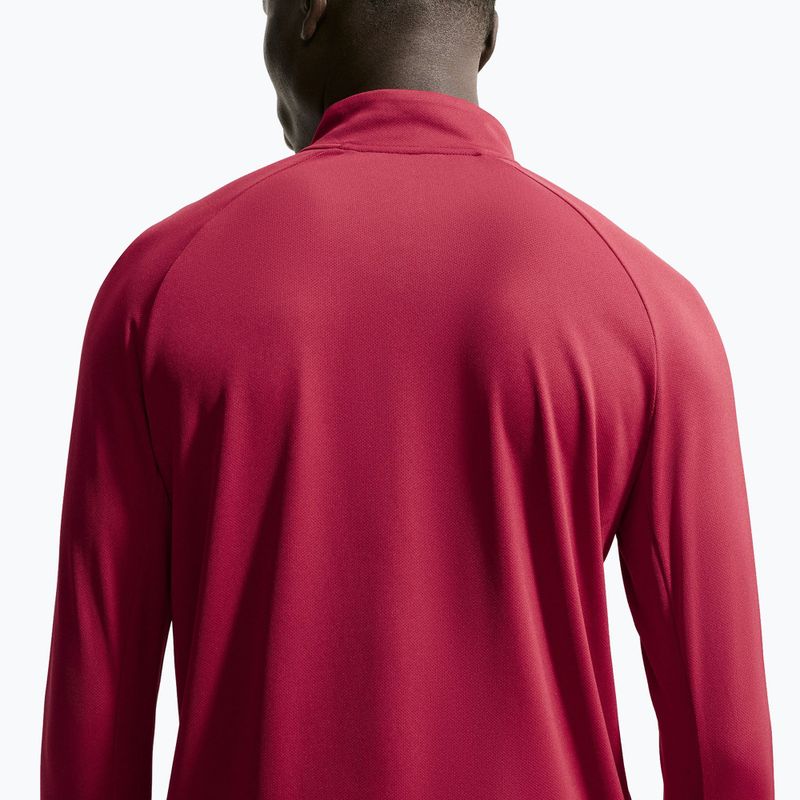 Кофта для бігу чоловіча Nike Miler Dri-Fit UV 1/2 Zip tough red 6