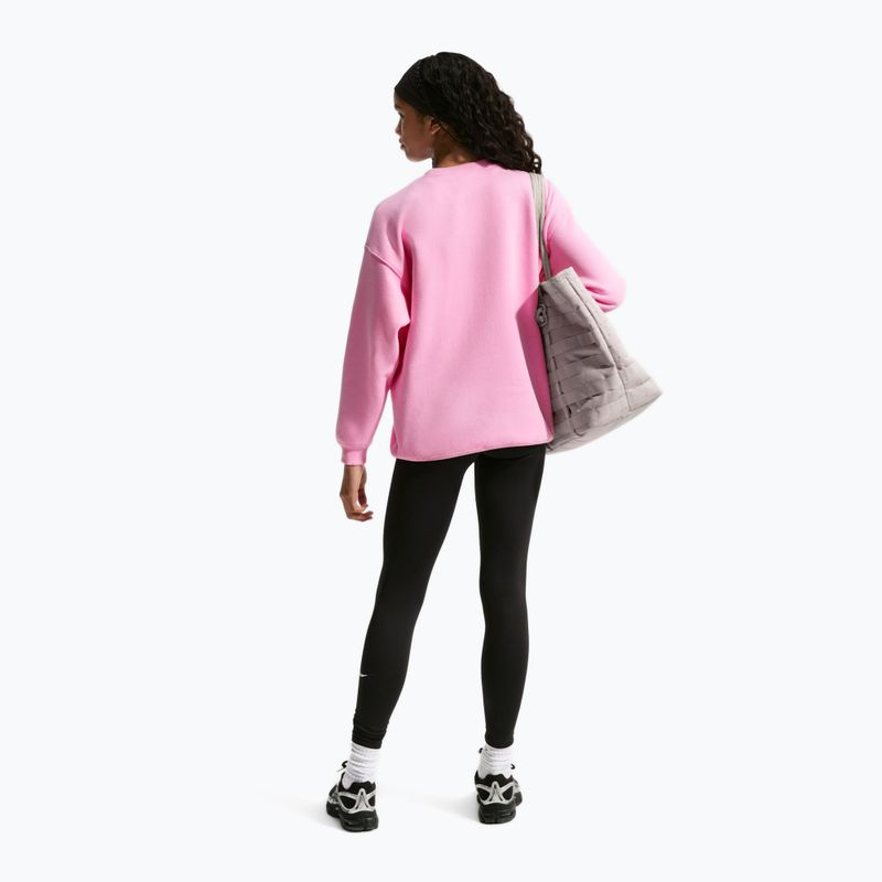 Кофта дитяча Nike Sportswear Studio pink rise/white 3