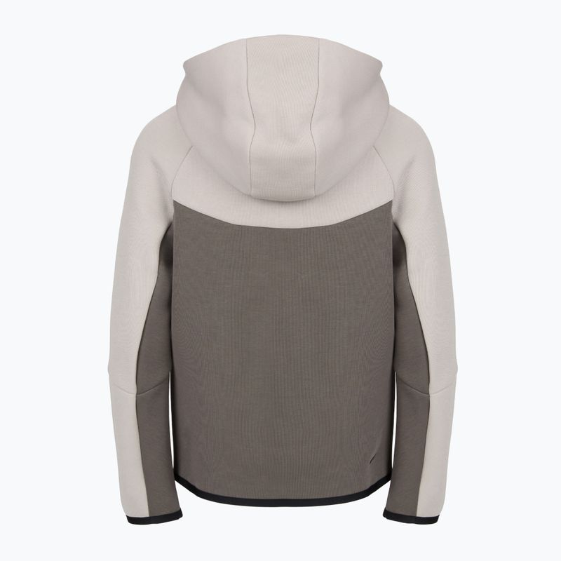 Кофта дитяча Nike Sportswear Tech Fleece moon particle/cave stone/black/black 2