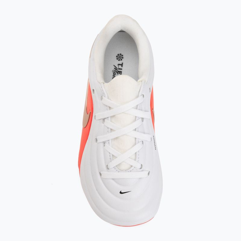 Футбольне взуття дитяче Nike Jr. Tiempo Maestro Academy white/bright crimson/blur 5