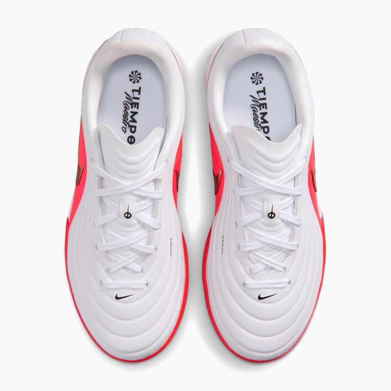 Футбольне взуття дитяче Nike Jr. Tiempo Maestro Academy white/bright crimson/blur 3