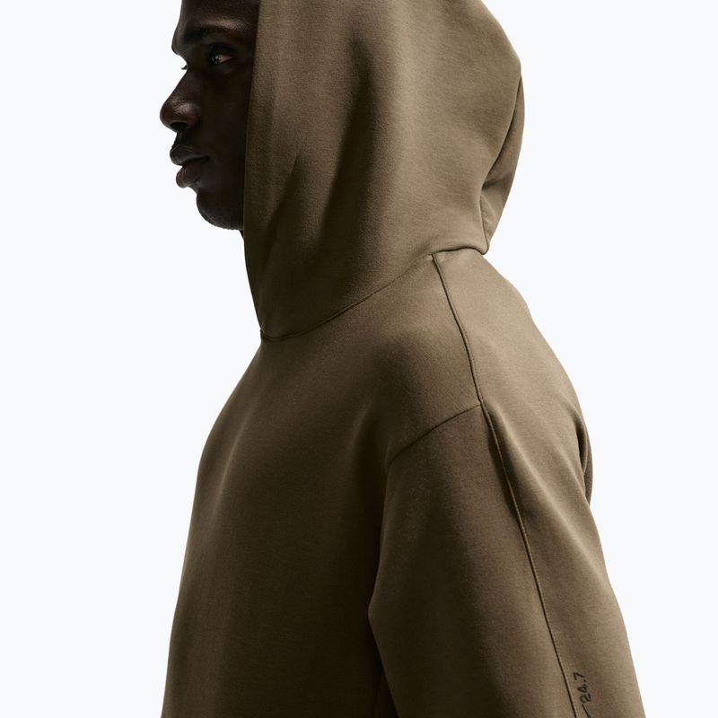 Кофта тренувальна чоловіча Nike 24.7 ImpossiblySoft Dark Hazel/Black/Velvet Brown 4