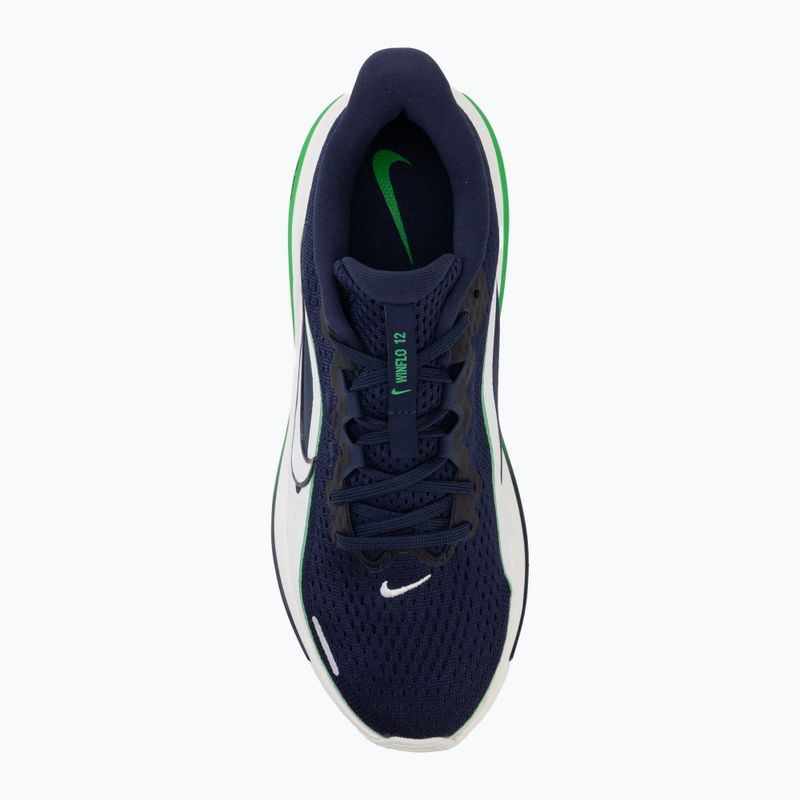 Кросівки для бігу Nike Winflo 12 midnight navy/green spark/summit white 5