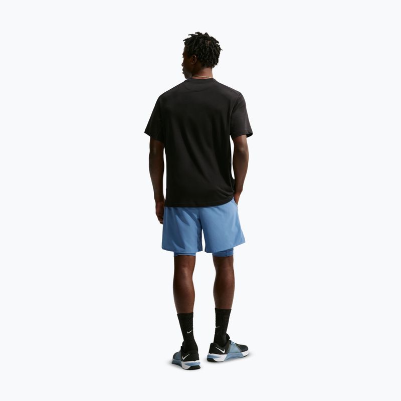 Шорти для тренувань чоловічі Nike Unlimited indigo storm/indigo storm/indigo storm 3