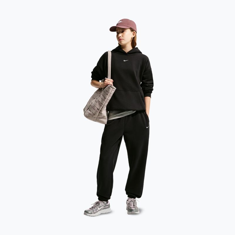 Кофта дитяча Nike Sportswear Studio Fleece black/white 2
