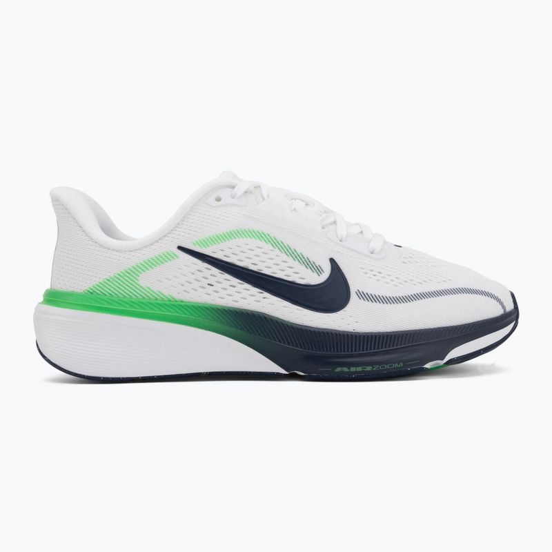 Кросівки для бігу Nike Pegasus 42 white/green spark/midnight navy 2