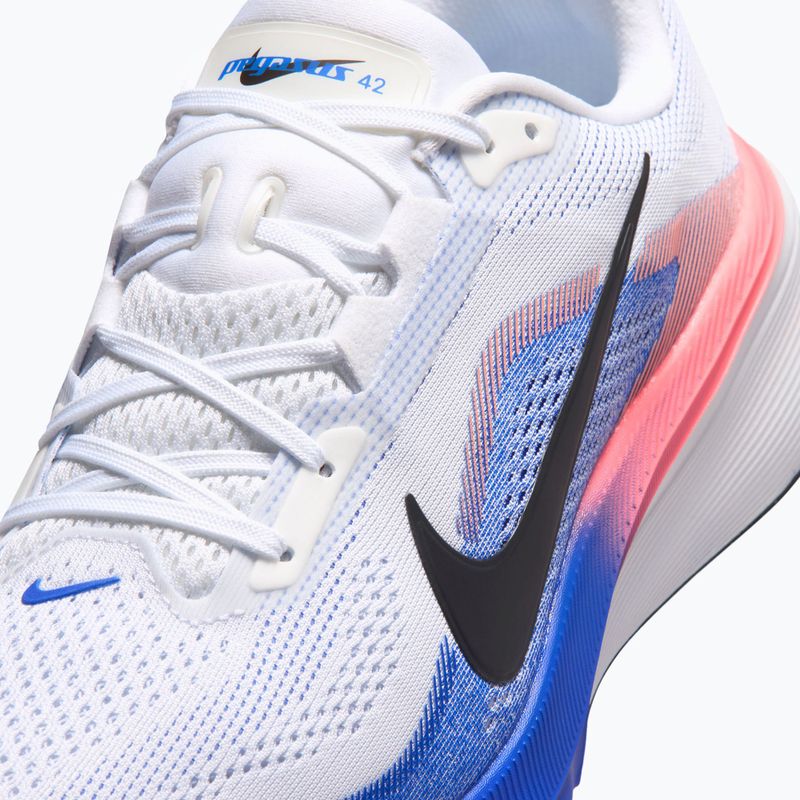 Кросівки для бігу чоловічі Nike Pegasus 42 white/racer blue/atomic pink/black 7