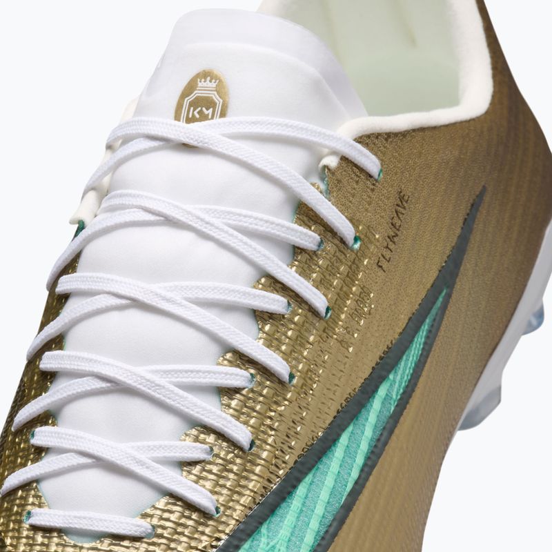 Кросівки футбольні чоловічі Nike Mercurial Superfly 11 Pro "Kylian Mbappé" metallic gold/green glow 5