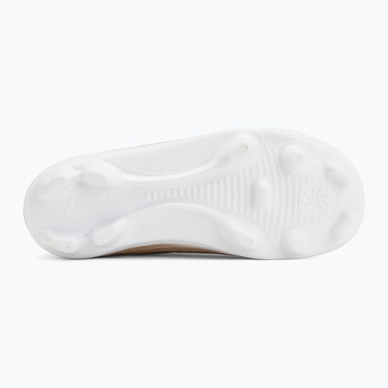 Футбольне взуття дитяче Nike Jr. Mercurial Superfly 11 Club "Kylian Mbappé" metallic gold/green glow 4