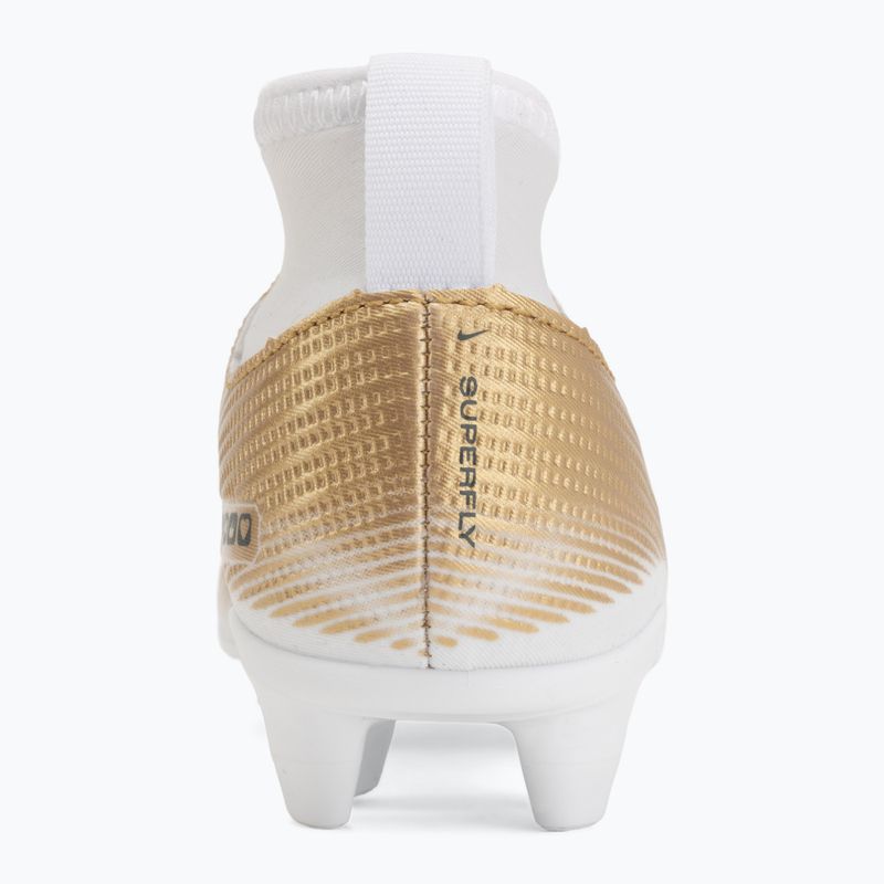 Футбольне взуття дитяче Nike Jr. Mercurial Superfly 11 Club "Kylian Mbappé" metallic gold/green glow 6