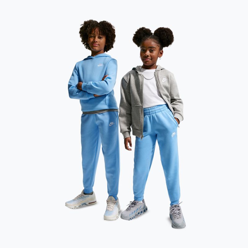 Штани дитячі Nike Sportswear Club Fleece football blue/white 2