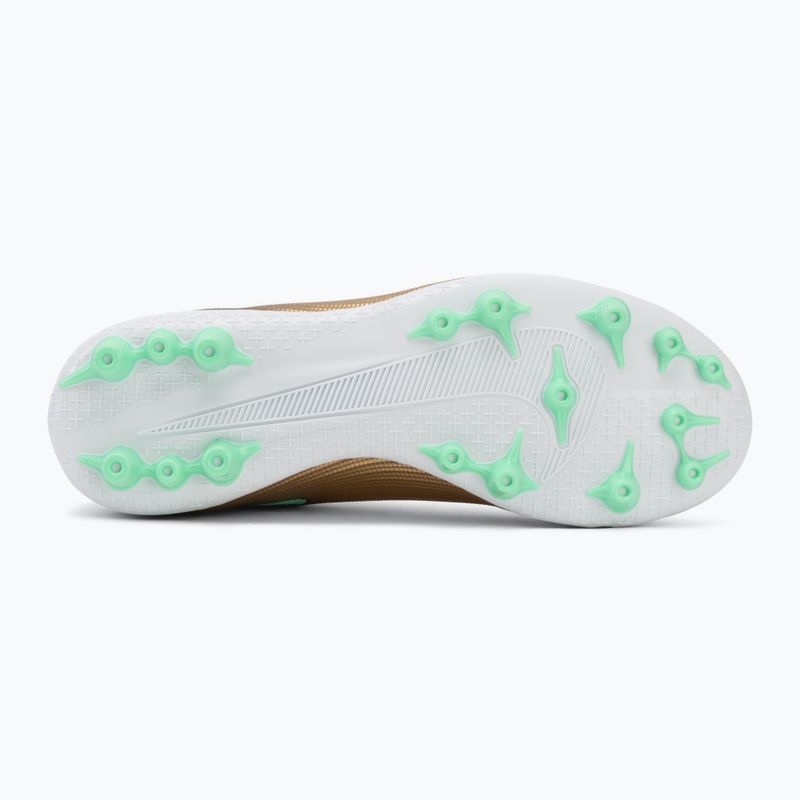Футбольне взуття дитяче Nike Jr. Mercurial Superfly 11 Academy "Kylian Mbappé" metallic gold/green glow 4