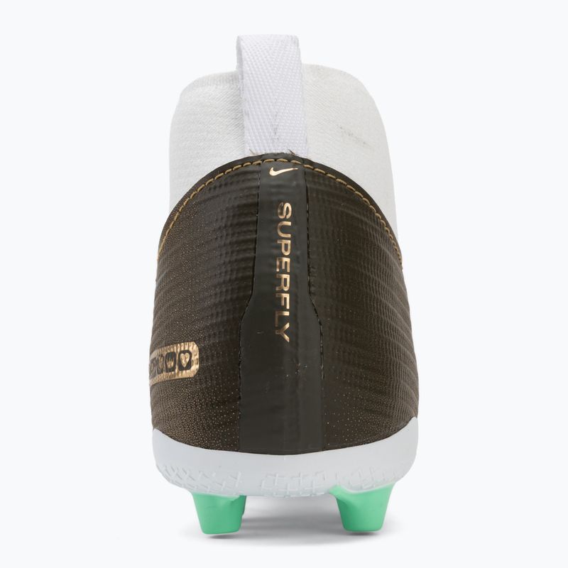 Футбольне взуття дитяче Nike Jr. Mercurial Superfly 11 Academy "Kylian Mbappé" metallic gold/green glow 6