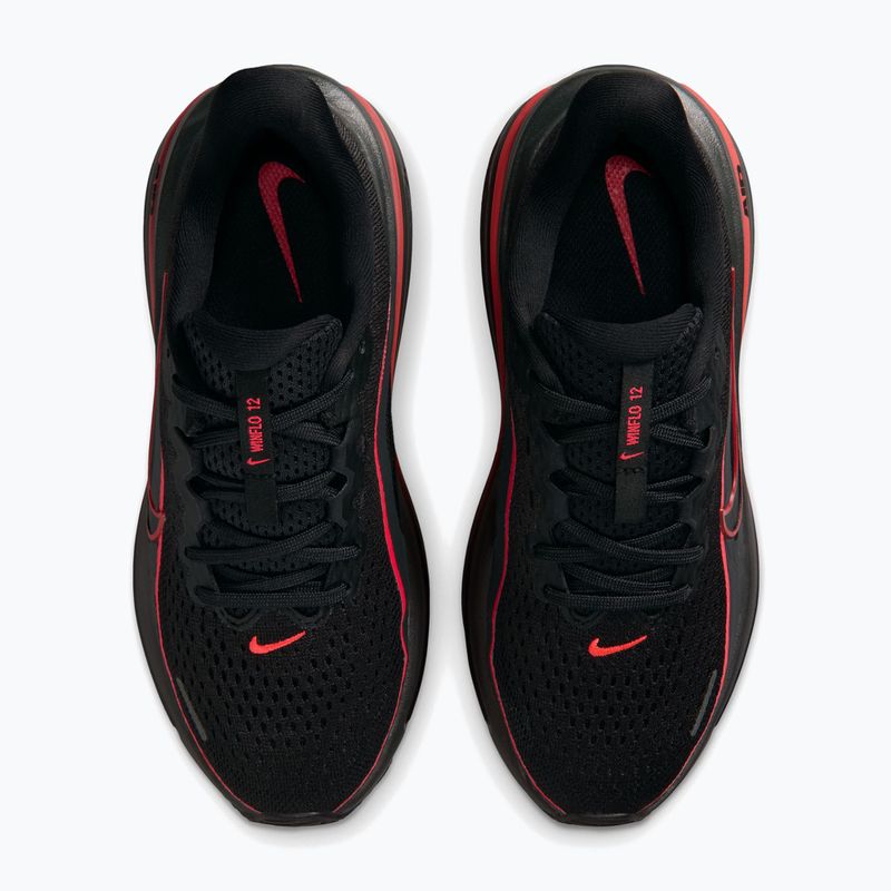Кросівки для бігу Nike Winflo 12 чорний/червоний орбіт/темно-сірий дим/чорний 11