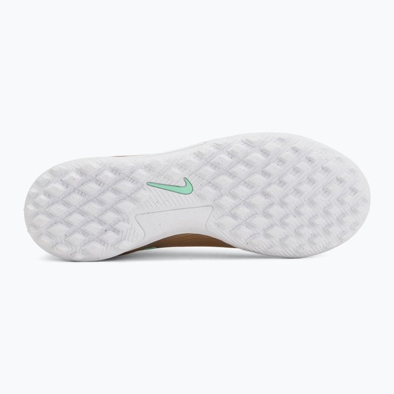 Футбольне взуття дитяче Nike Jr. Mercurial Superfly 11 Academy "Kylian Mbappé" metallic gold/green glow 4