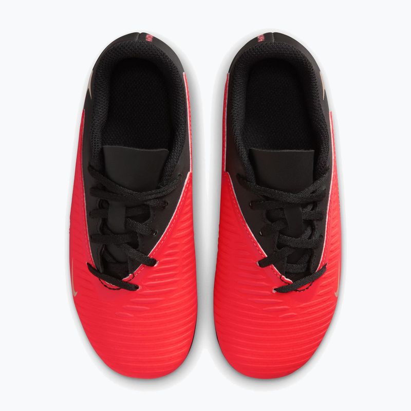 Футбольне взуття дитяче Nike Jr. Phantom 6 Low Club bright crimson/bright crimson/black 3