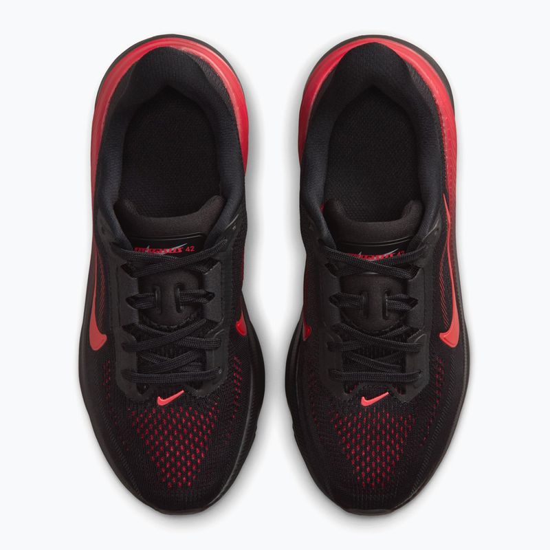 Кросівки для бігу дитячі Nike Pegasus 42 black/university red/bright crimson 4