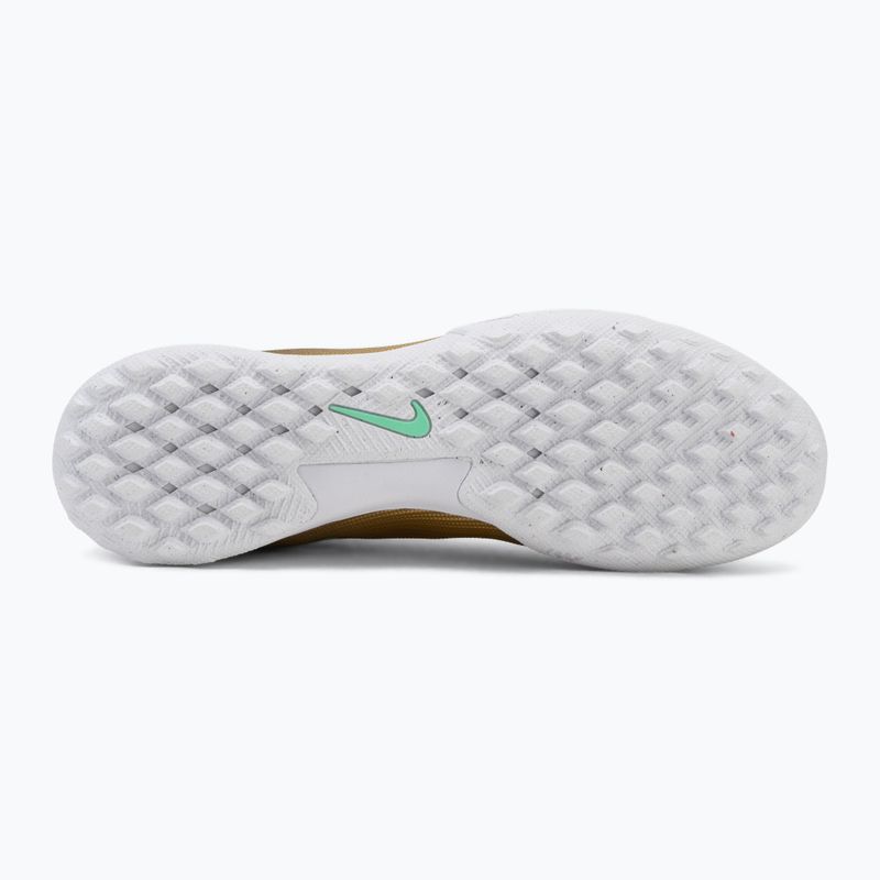 Кросівки футбольні чоловічі Nike Mercurial Superfly 11 Academy "Kylian Mbappé" metallic gold/green glow 4