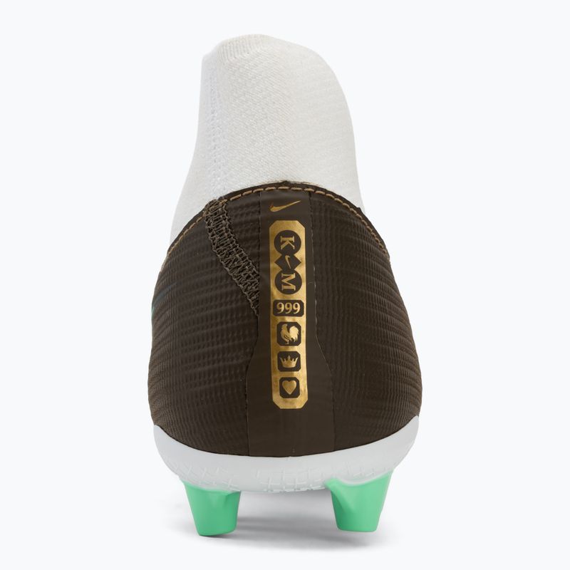 Кросівки футбольні чоловічі Nike Mercurial Superfly 11 Academy "Kylian Mbappé" metallic gold/green glow 6