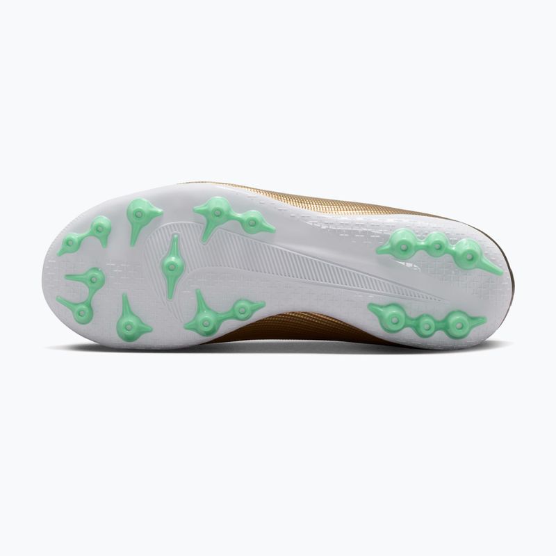 Футбольне взуття дитяче Nike Jr. Mercurial Superfly 11 Academy "Kylian Mbappé" metallic gold/green glow 3