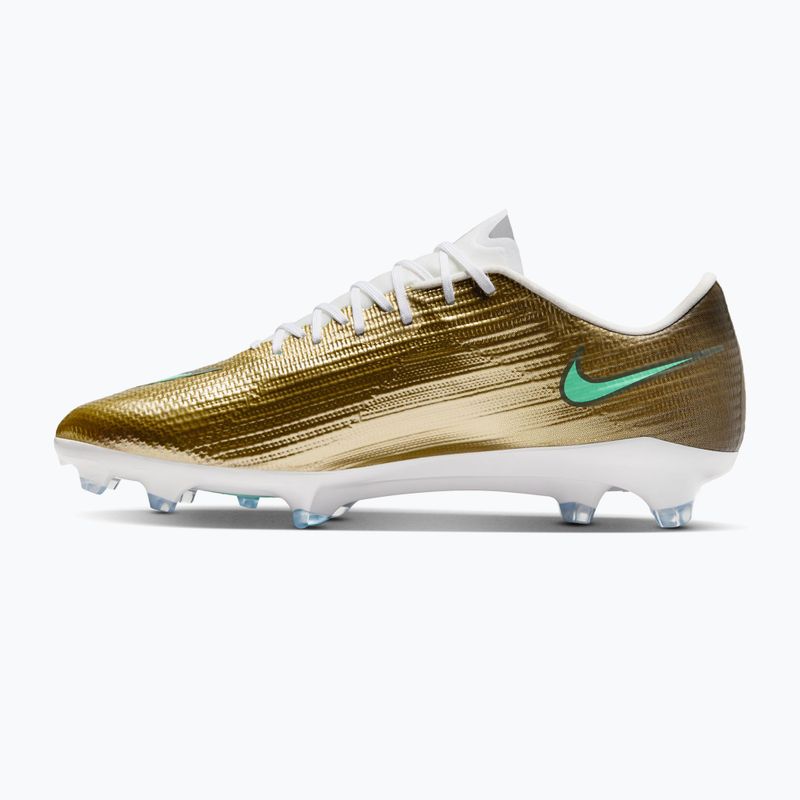 Кросівки футбольні чоловічі Nike Mercurial Superfly 11 Pro "Kylian Mbappé" metallic gold/green glow 2